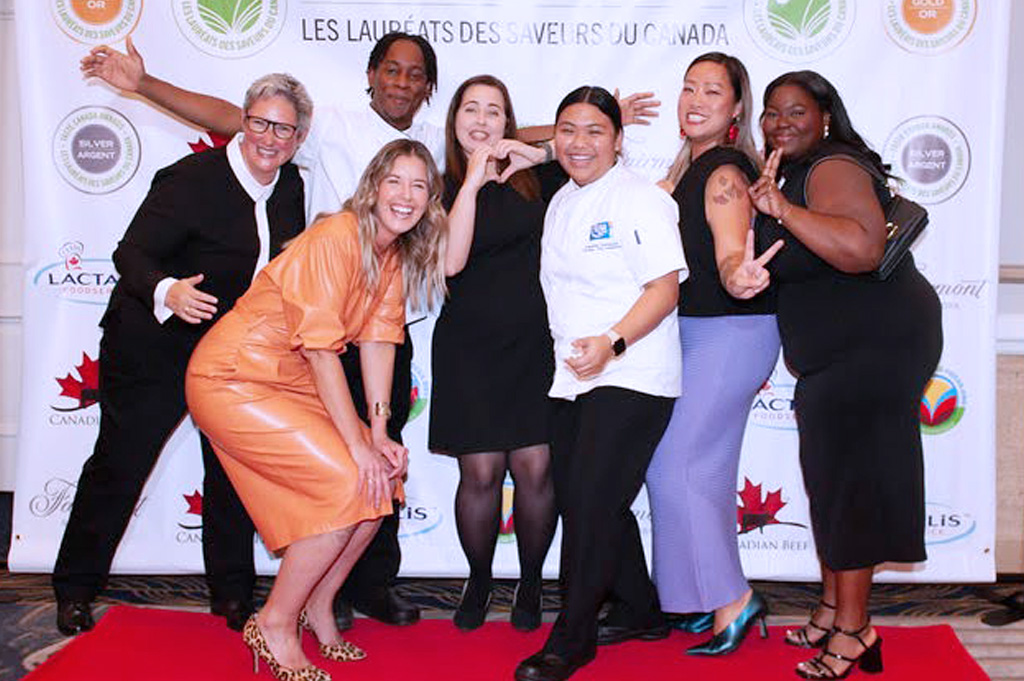 Team GBC poses at the Taste Canada awards ceremony