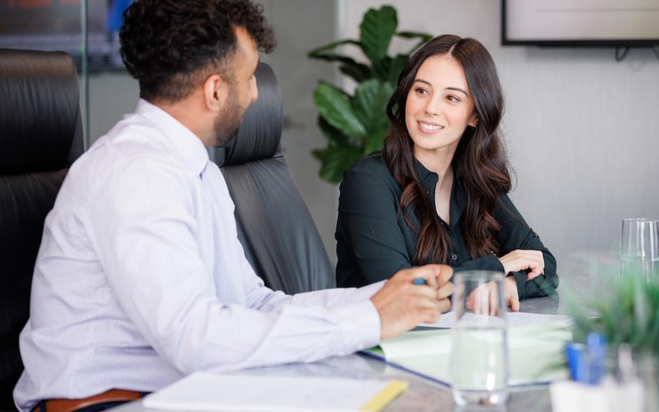 A GBC student learns financial planning